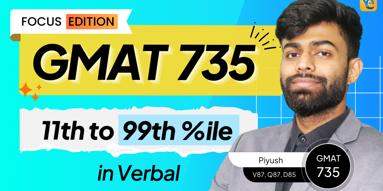 From GMAT 400 to 735: A GMAT Journey of Mindset Transformation & Strategic Mastery