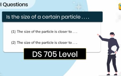 Is the size of a certain particle closer | GMAT | DI | DS | Hard | OG