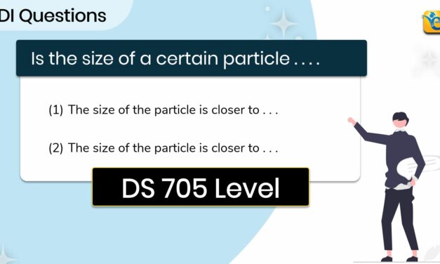 Is the size of a certain particle closer | GMAT | DI | DS | Hard | OG