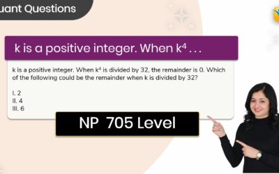 k is a positive integer. When k^4 is divided | GMAT | Quant | NP | Hard | OG