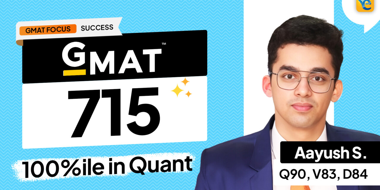 GMAT 715: Breaking the 99th Percentile Barrier  