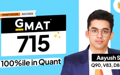 GMAT 715: Breaking the 99th Percentile Barrier  