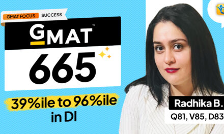 GMAT 665: From Test Anxiety To 160-Point Triumph