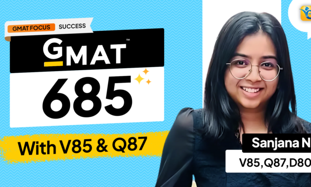 Breaking the 90th Percentile Barrier: A GMAT 685 Success Story 