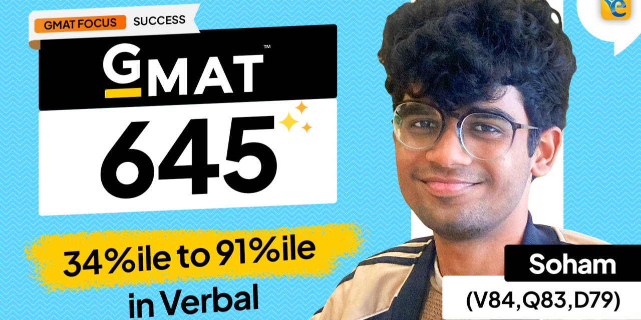 GMAT 645: How Data-Driven Strategy Led to an 80-Point Score Jump